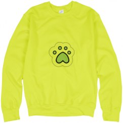 Unisex Neon Crewneck Sweatshirt