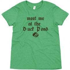 meet me at the Duck Pond 