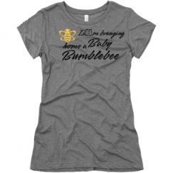 Ladies Slim Fit Super Soft Triblend Tee