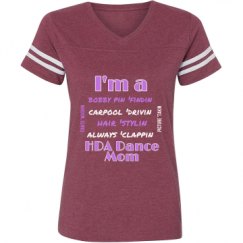 Ladies Relaxed Fit Vintage Sports Tee