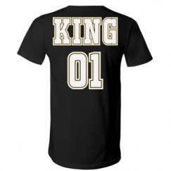 Unisex V-Neck Jersey Tee