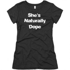 Ladies Slim Fit Super Soft Triblend Tee