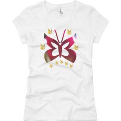 Ladies Slim Fit Basic Promo Jersey Tee