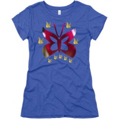 Ladies Slim Fit Super Soft Triblend Tee