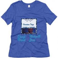 Ladies Relaxed Fit Super Soft Triblend Tee