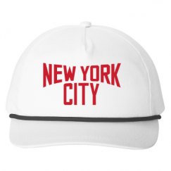 Snapback Five-Panel Rope Hat