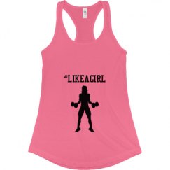 Ladies Slim Fit Racerback Tank Top