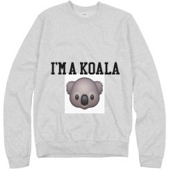 Adorable Koala crewneck.