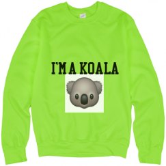 Unisex Neon Crewneck Sweatshirt