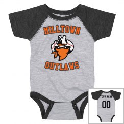 Infant Raglan Baseball Onesie