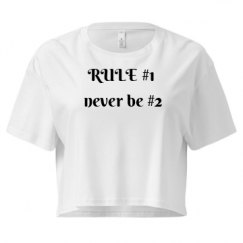 Ladies Festival Cali Crop Top Tee