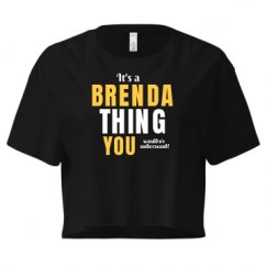 Ladies Festival Cali Crop Top Tee