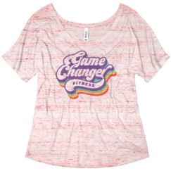 Ladies Flowy Slouchy Tee