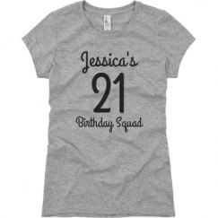 Ladies Slim Fit Basic Promo Jersey Tee
