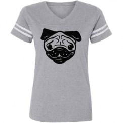 Ladies Relaxed Fit Vintage Sports Tee