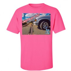 Unisex Ultra Cotton Safety Neon Crewneck Tee