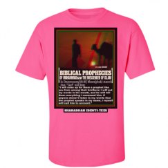 Unisex Ultra Cotton Safety Neon Crewneck Tee