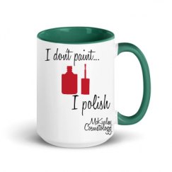 15oz Ceramic Mug with Color Inside