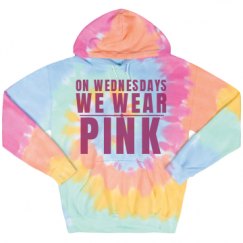 Unisex Tie-Dye Fleece Hoodie