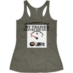 Ladies Slim Fit Super Soft Racerback Triblend Tank