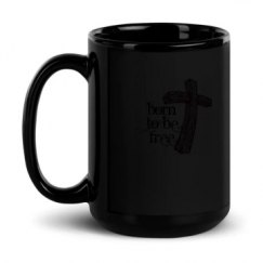 15oz Black Glossy Mug