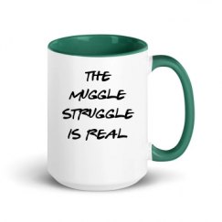 15oz Ceramic Mug with Color Inside