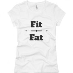 Ladies Slim Fit Basic Promo Jersey Tee