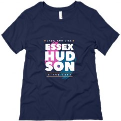 EH Ladies Black Relaxed Fit T-Shirt