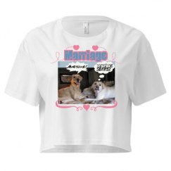 Ladies Festival Cali Crop Top Tee