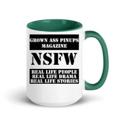 15oz Ceramic Mug with Color Inside