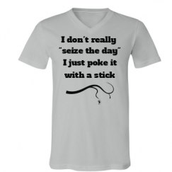 Unisex V-Neck Jersey Tee