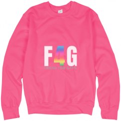 Unisex Neon Crewneck Sweatshirt
