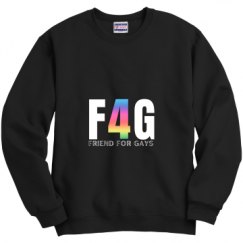 Unisex Film and Foil Crewneck Sweatshirt