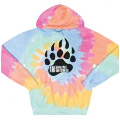 Unisex Tie-Dye Fleece Hoodie