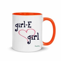 11oz Ceramic Mug with Color Inside