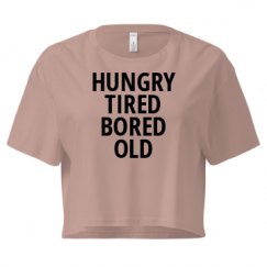 Ladies Festival Cali Crop Top Tee