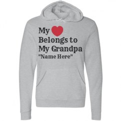 Unisex Fleece Pullover Midweight Hoodie