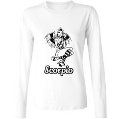 Ladies Relaxed Fit Basic Long Sleeve Tee