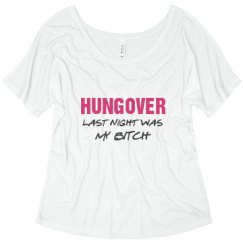 Ladies Flowy Slouchy Tee