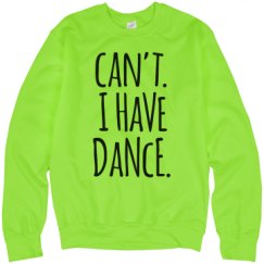 Unisex Neon Crewneck Sweatshirt
