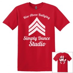 Rise above bullying tshirt