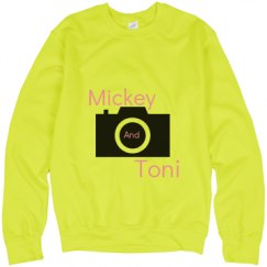 Unisex Neon Crewneck Sweatshirt