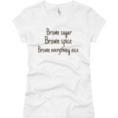 Ladies Slim Fit Basic Promo Jersey Tee