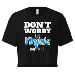 Ladies Festival Cali Crop Top Tee