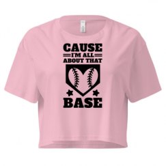 Ladies Festival Cali Crop Top Tee