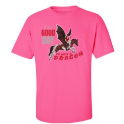 Unisex Ultra Cotton Safety Neon Crewneck Tee