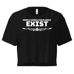 Ladies Festival Cali Crop Top Tee