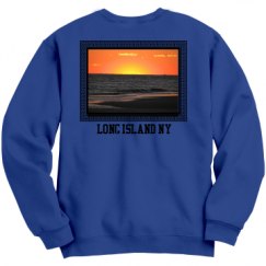 Unisex Film and Foil Crewneck Sweatshirt