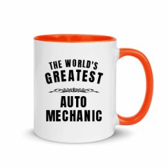 11oz Ceramic Mug with Color Inside