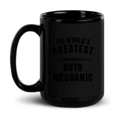 15oz Black Glossy Mug